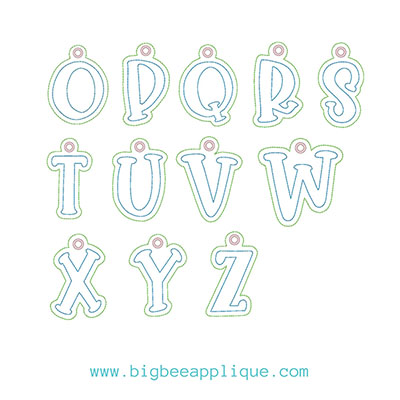 ITH font key fob set
